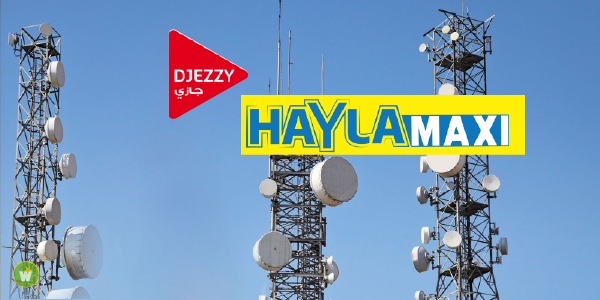 Djezzy lance sa nouvelle offre HAYLA Maxi [Stocks limits]
