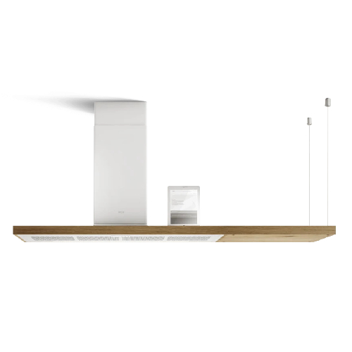 Hottes Elica BIO ISLAND WH/A/120X53 ROVERE